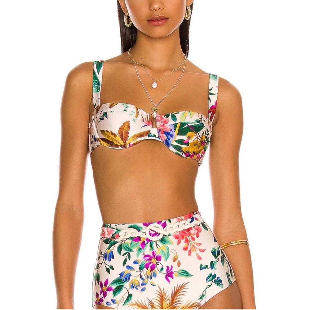 ZIMMERMANN Tropicana High Waisted Swimsuit Set